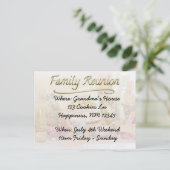 ファミリ懇親会ポストカード ポストカード (スタンド正面)