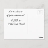 ファミリ懇親会ポストカード ポストカード (裏面)