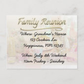 ファミリ懇親会ポストカード ポストカード (正面)