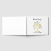 ファミリ懇親会レジストリツリーアートワークカスタムー ゲストブック (全面)