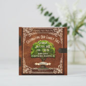 ファミリ懇親会ヴィンテージルック 招待状 (スタンド正面)