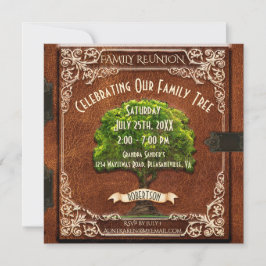 ファミリ懇親会ヴィンテージルック 招待状