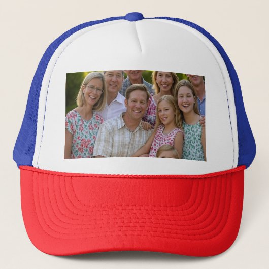 ファミリ懇親会写真のカスタマイズ追加 キャップ (正面)