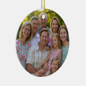 ファミリ懇親会写真のカスタマイズ追加 セラミックオーナメント (右)