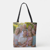 ファミリ懇親会写真のカスタマイズ追加 トートバッグ (裏面)