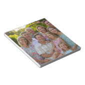 ファミリ懇親会写真のカスタマイズ追加 ノートパッド (アングル)