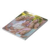 ファミリ懇親会写真のカスタマイズ追加 ノートパッド (回転)