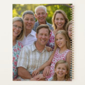 ファミリ懇親会写真のカスタマイズ追加 プランナー手帳 (裏面)