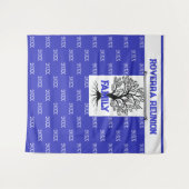 ファミリ懇親会写真!!懇親会の背景 タペストリー (正面(横))