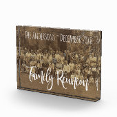 ファミリ懇親会名前と日付の追加の写真のアップロード フォトブロック (右)