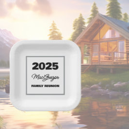 ファミリ懇親会名（年） ペーパープレート