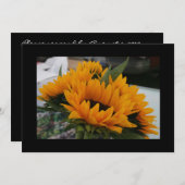 ファミリ懇親会応答カード 招待状 (正面/裏面)