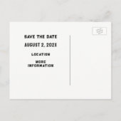 ファミリ懇親会招待状 案内ポストカード (裏面)