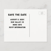 ファミリ懇親会招待状 案内ポストカード (裏面)