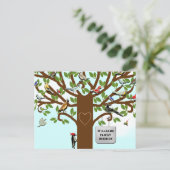 ファミリ懇親会招待状 案内ポストカード (スタンド正面)