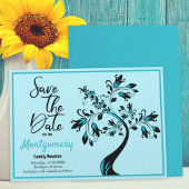 ファミリ懇親会日付のアーモダントツリーの保存 案内状