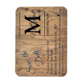 ファミリ懇親会日付の保存テンプレート発表 マグネット (縦)