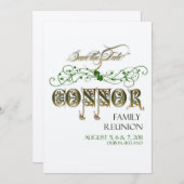 ファミリ懇親会日付の保存 セーブザデート (正面/裏面)