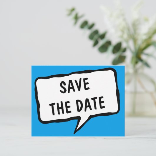 ファミリ懇親会日付はがきを保存する 案内ポストカード (スタンド正面)