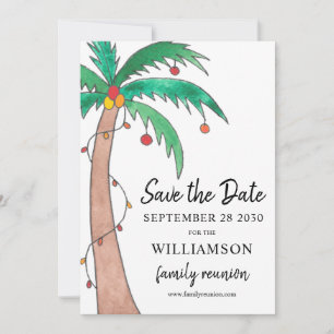 ファミリ懇親会日付カードの保存 セーブザデート