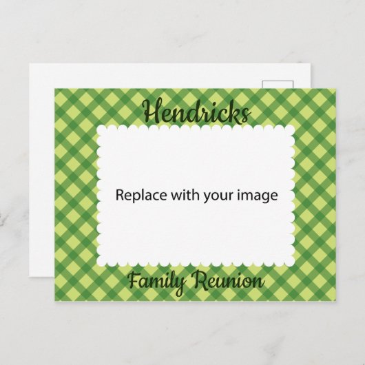 ファミリ懇親会枠 ポストカード (正面/裏面)