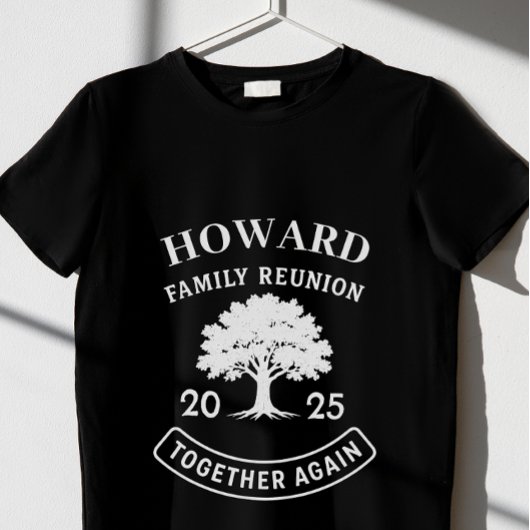 ファミリ懇親会素朴:木のヴィンテージ名 Tシャツ