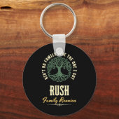 ファミリ懇親会2025マッチングデザイン – ラッシュ キーホルダー (正面)