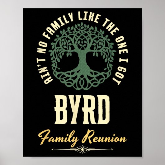 ファミリ懇親会2025マッチングデザイン- Byrd ポスター (正面)