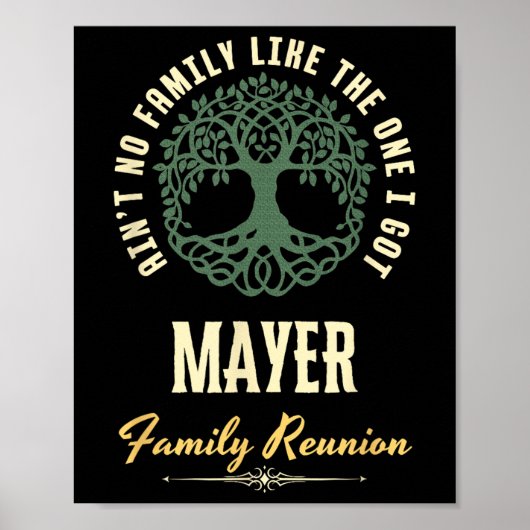 ファミリ懇親会2025マッチングデザイン- Mayer ポスター (正面)