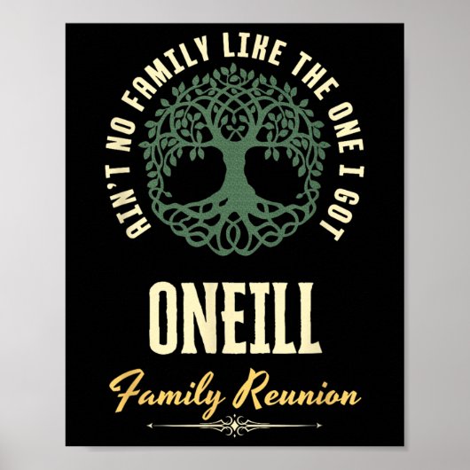 ファミリ懇親会2025マッチングデザイン- Oneill ポスター (正面)