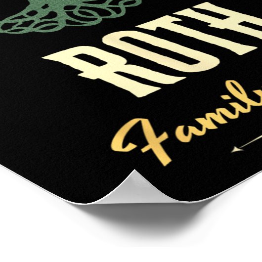 ファミリ懇親会2025マッチングデザイン- Roth ポスター (角)