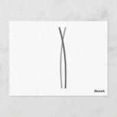 ファミリ懇親会 – カスタマイズ可能 ポストカード (裏面)