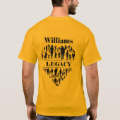 ファミリ懇親会/ファミリ Tシャツ (裏面)