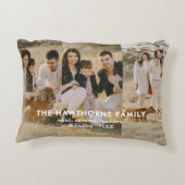 ファミリ文字オーバーレイスクリプトフォトコラージュ アクセントクッション (裏面)