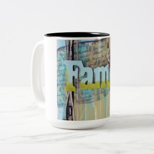 ファミリ混合メディア ツートーンマグカップ (正面左)
