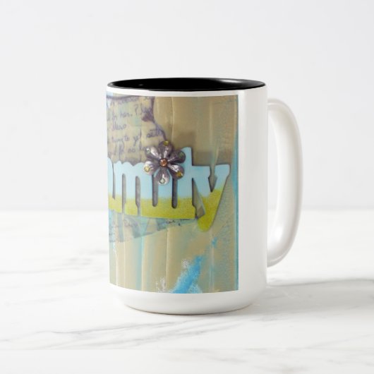 ファミリ混合メディア ツートーンマグカップ (正面右)