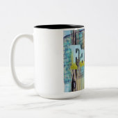 ファミリ混合メディア ツートーンマグカップ (左)