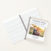 ファミリ祈りの言葉ジャーナパーソナライズされたルテンプレート ノートブック (内部)