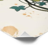 ファミリ素朴ツリーサインポスト – パーソナライズされたヴィンテージ ポスター (コーナー)