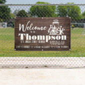 ファミリ素朴懇親会バナー 横断幕 (インサイチュ)