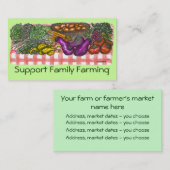 ファミリ農業プロファイルカード 名刺 (正面/裏面)