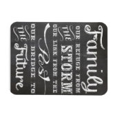 ファミリ3"x4"フォトマグネット マグネット (横)