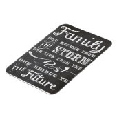 ファミリ3"x4"フォトマグネット マグネット (左側)