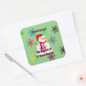 ファミリ/その他の団体や組織・ストレージ・アイディア スクエアシール (封筒)