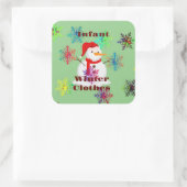 ファミリ/その他の団体や組織・ストレージ・アイディア スクエアシール (バッグ)