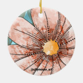 ファミリ：どこ風変わり走深い セラミックオーナメント (裏面)