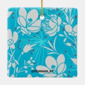 ファミリ：どこ風変わり走深い セラミックオーナメント (裏面)