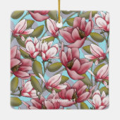 ファミリ：どこ風変わり走深い セラミックオーナメント (裏面)