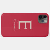 ファミリ,カスタマイズ可能な文字,モノグラム,ニックネーム, Case-Mate iPhoneケース (裏面(横))