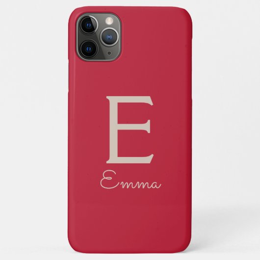 ファミリ,カスタマイズ可能な文字,モノグラム,ニックネーム, Case-Mate iPhoneケース (裏面)